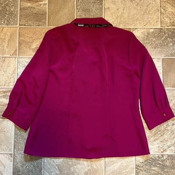 NWT Kim Rogers Blouse - Picture 5 of 6